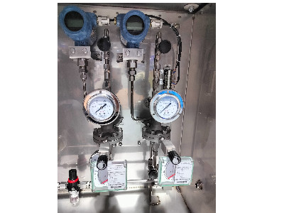 吹气式液位计单路双路吹扫箱式安装